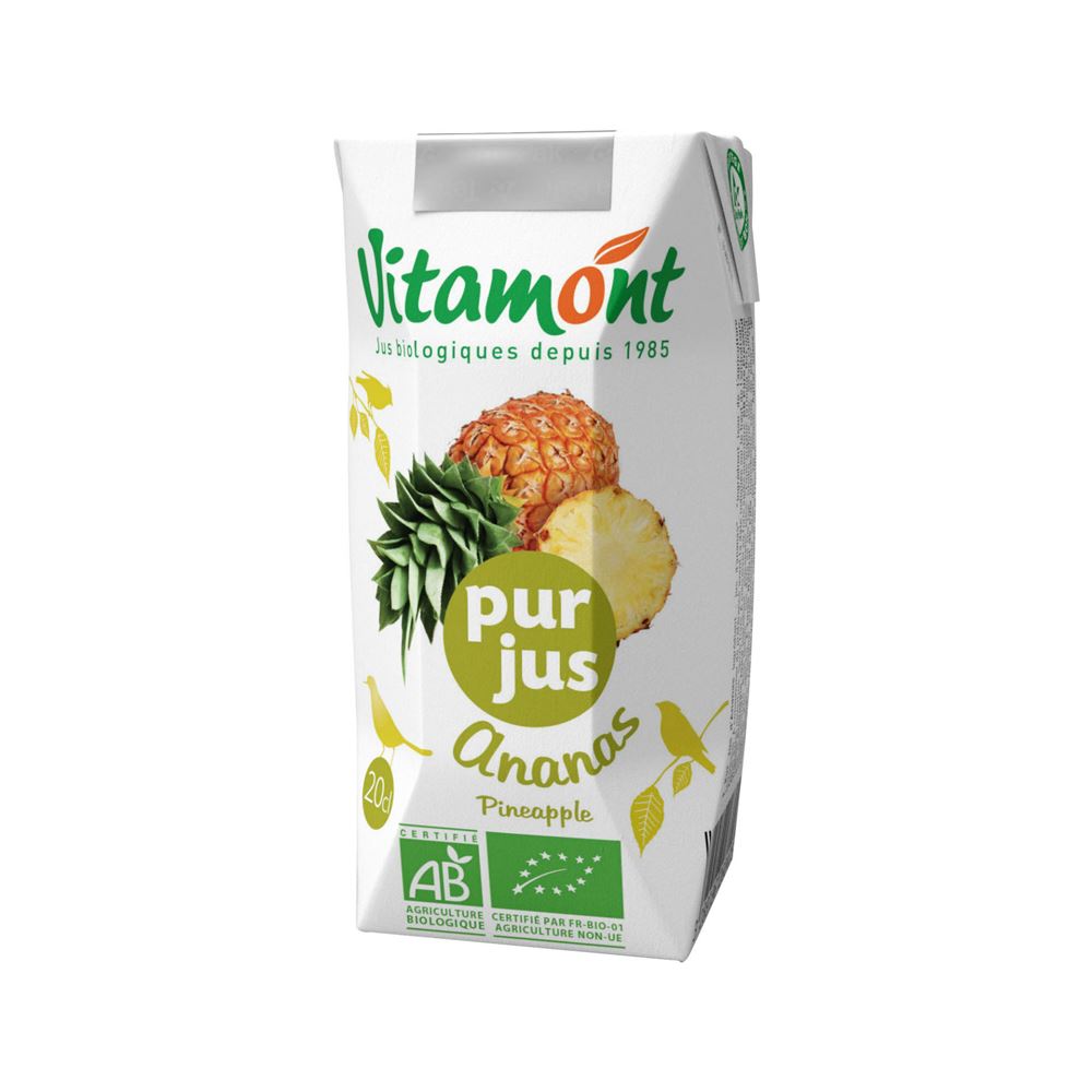 Image of Vitamont Ananas reiner Fruchtsaft 200 ml