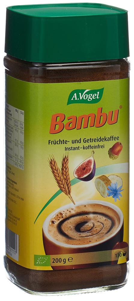 Vogel Bambu caffè di frutta istantaneo vetro 200 g