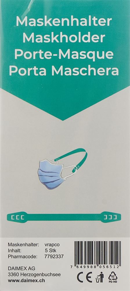Image of Vrapco Maskenhalter 5 Stk