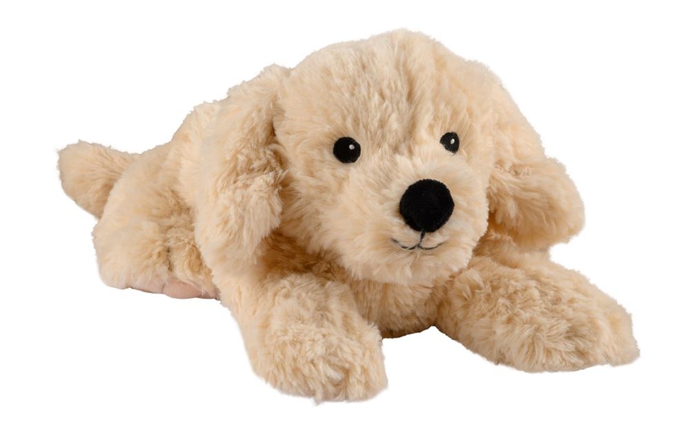 Warmies Peluche riscaldante Golden Retriever imbottita di lavanda confezione rimovibile