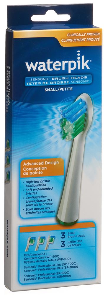 Waterpik Aufsteckbürsten, Small SRSB-3E (3 Stk)