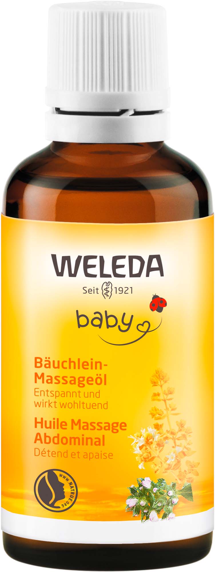 Image of Weleda Baby Bäuchlein-Massageöl Fl 50 ml