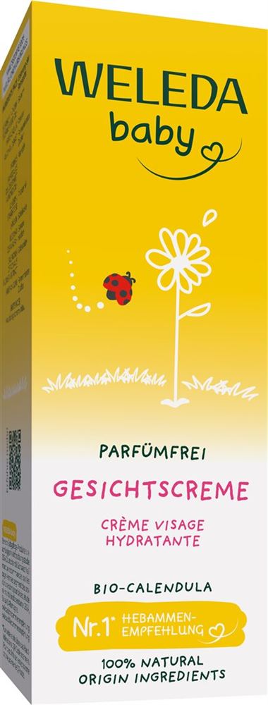 Weleda BABY Gesichtscreme: product photo