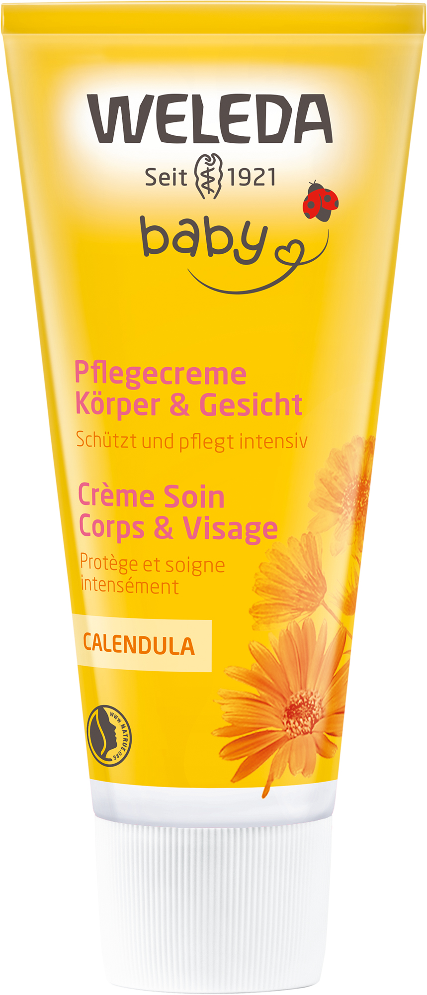 Image of Weleda Baby Pflegecreme Körper & Gesicht Calendula Tb 75 ml