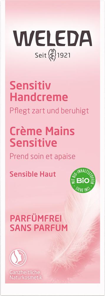 Weleda crema mani sensitive tubo 50 ml