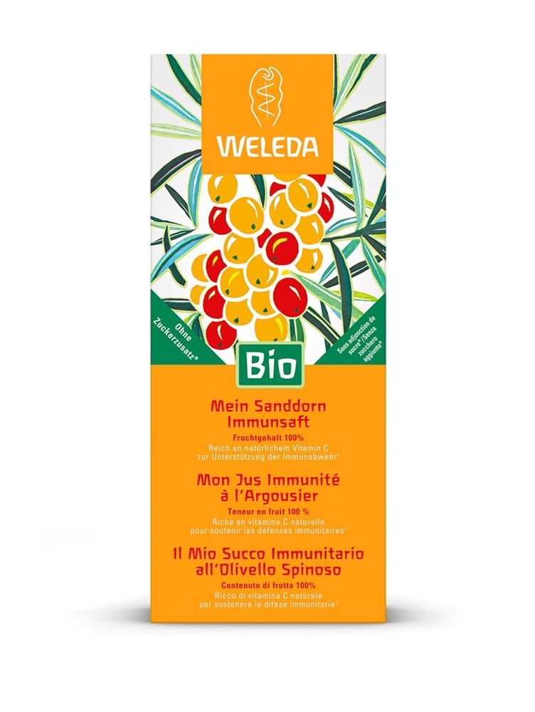 Image of Weleda Mein Sanddorn Immunsaft Fl 200 ml