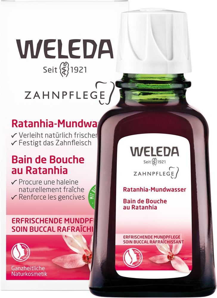 Weleda Mundwasser Ratanhia Fl 50 ml