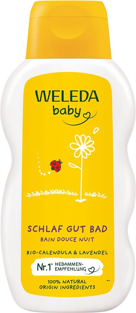 Image of Weleda Schlaf Gut Bad Calendula Fl 200 ml