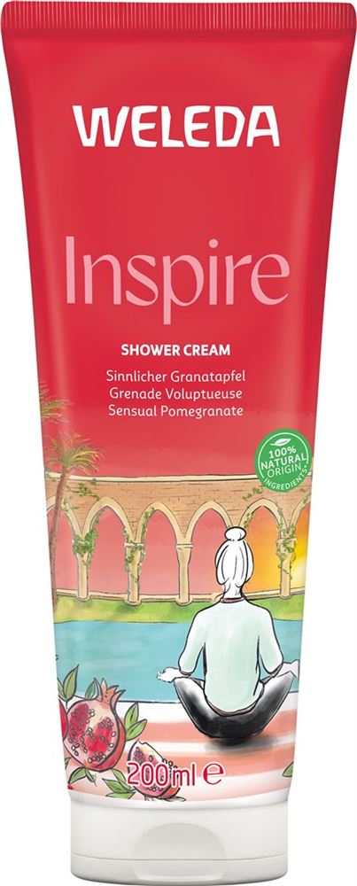 Weleda Shower Cream Inspire Granatapfel Tb 200 ml