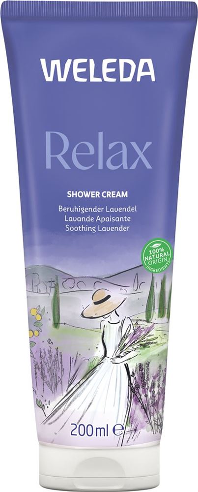 Weleda Shower Cream Relax Lavendel Tb 200 ml
