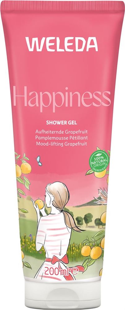 Weleda Shower Gel Happiness Grapefruit Tb 200 ml
