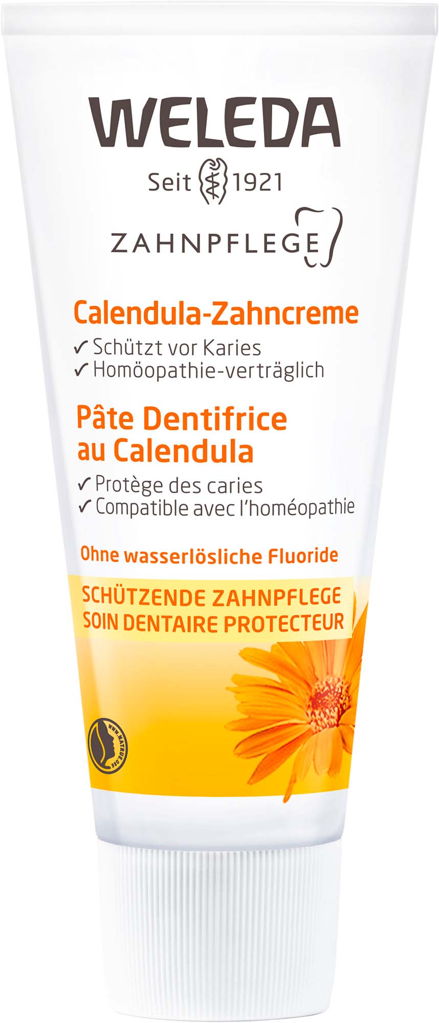 Weleda pasta dentifricia alla calendula tubo 75 ml