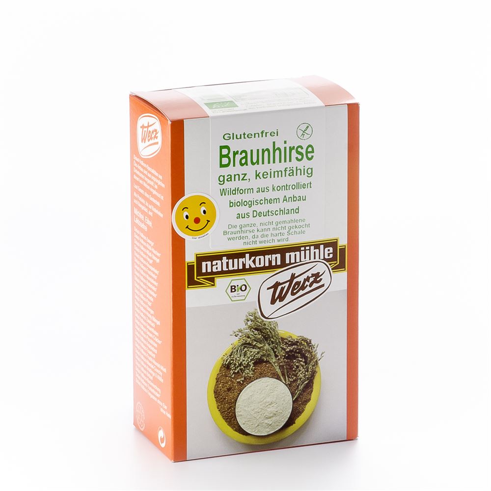Image of Werz Braunhirse ganz keimfähig Bio 500 g