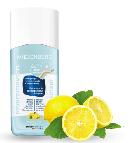 Wiesenberg Gel Disinfettante per le mani Fresh Lemon dist 500 ml