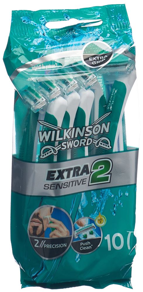 Wilkinson Extra II Sensitive rasoio usa e getta 10 pezzi