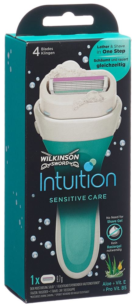 Image of Wilkinson Intuition Sensitive Care Rasierer 4 Klingen