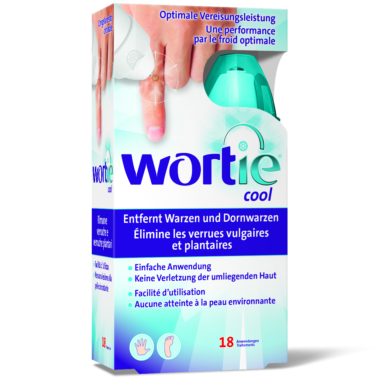 wortie Cool Trattamento contro le verruche comuni e plantari 50 ml