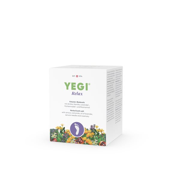 Image of Yegi Relax Kräuter Fussbadesalz 4 Btl 50 g