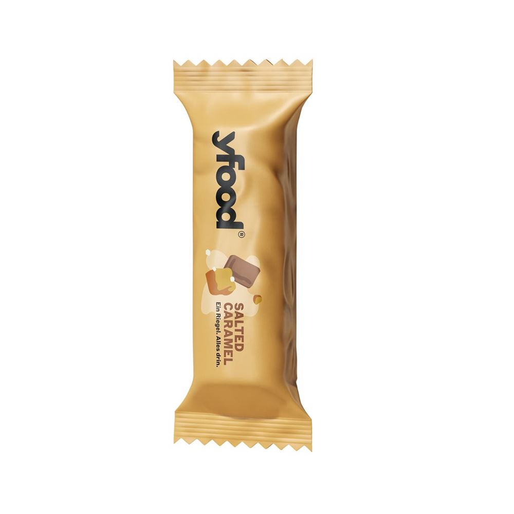 YFood barretta ad alto contenuto proteico caramello salato & cioccolato 60 g