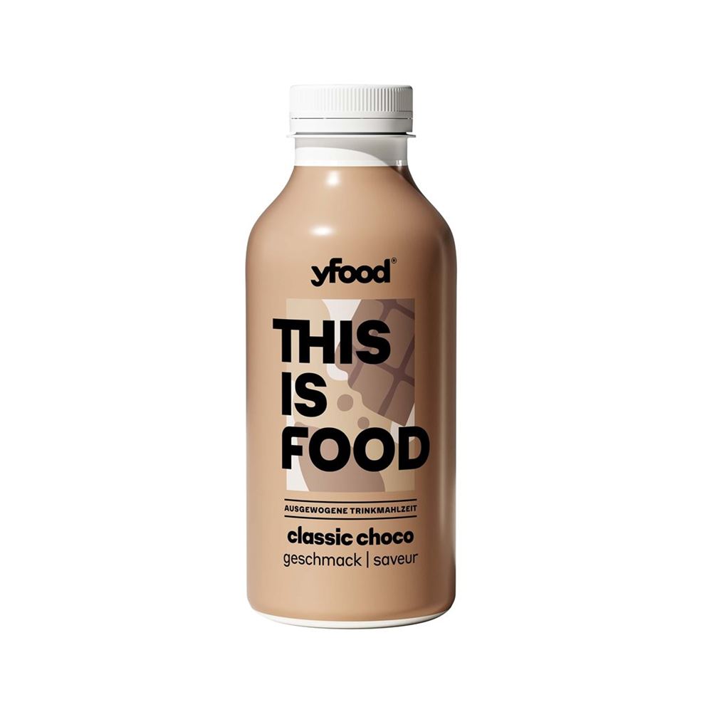 YFood Trinkmahlzeit Classic Choco Fl 500 ml