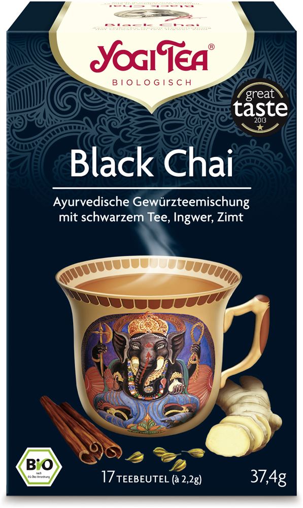 Image of Yogi Tea Black Chai 17 Btl 2.2 g
