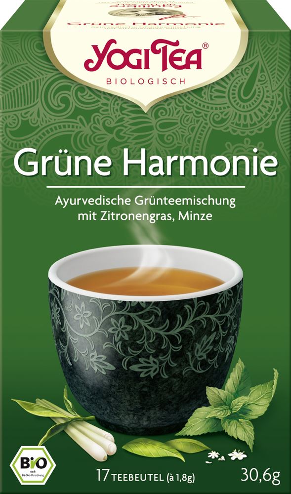 Image of Yogi Tea Grüne Harmonie 17 Btl 1.8 g
