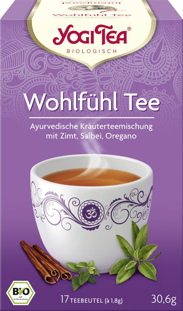 Image of Yogi Tea Wohlfühl Tee 17 Btl 1.8 g