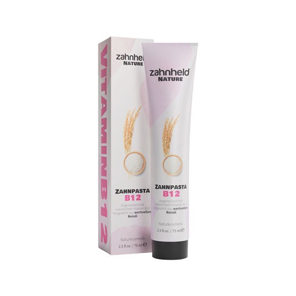 Zahnheld Zahncreme mit Vitamin B12 ohne Flourid Tb 75 ml