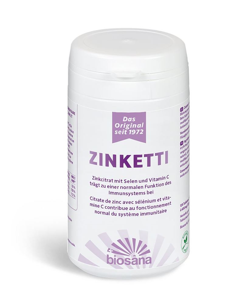 Zinketti Vitamin C Zink Ds 128 Stk
