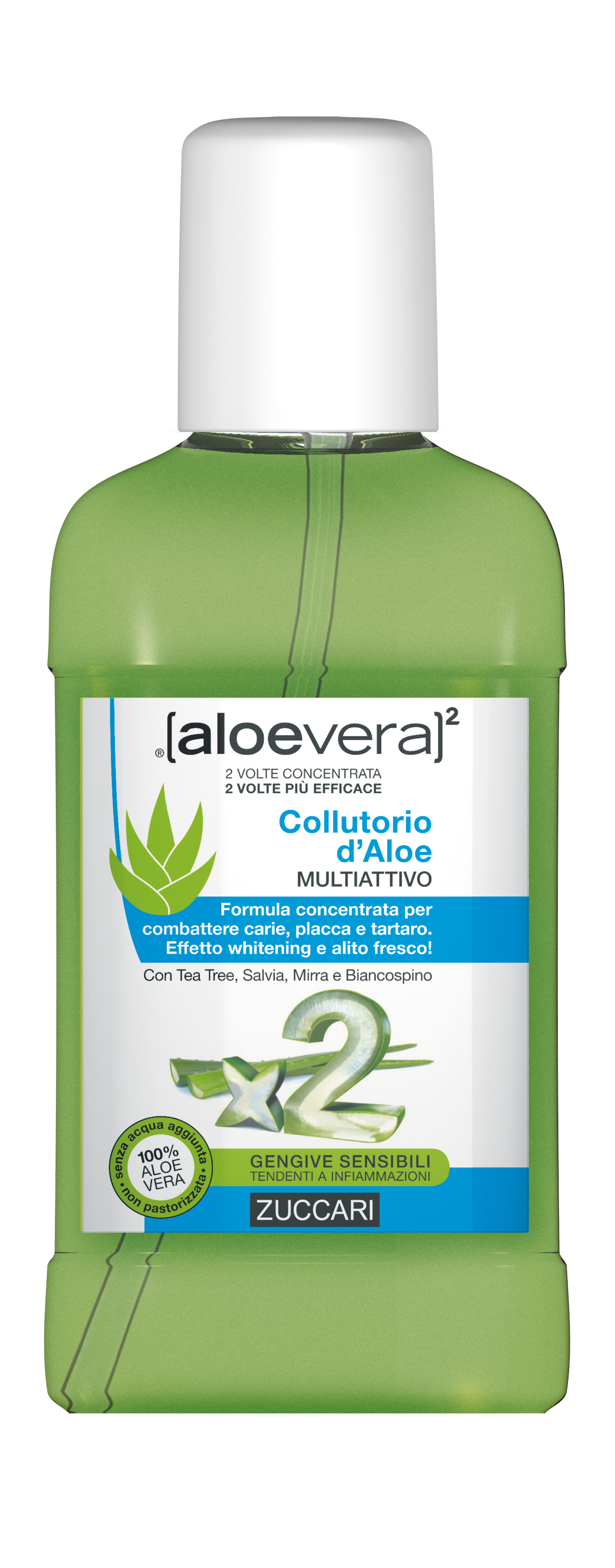 Zuccari Colluttorio d'Aloe Fl 250 ml