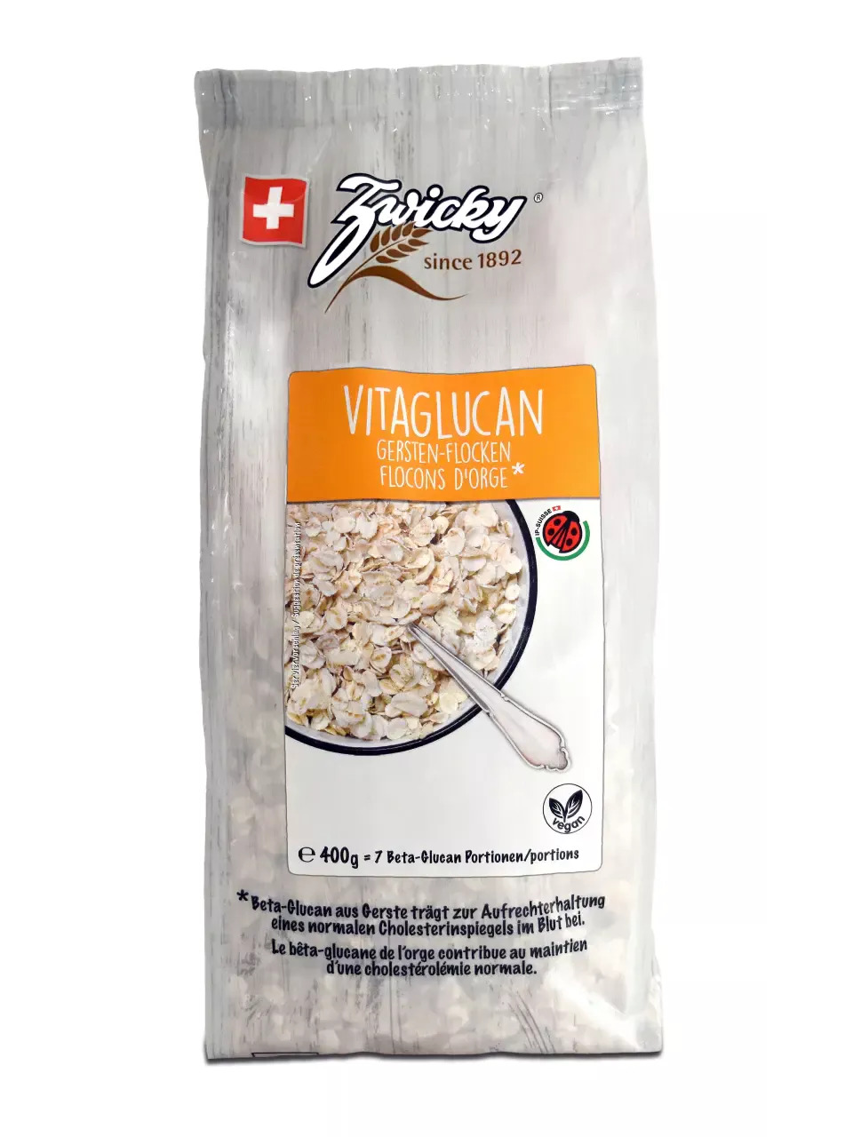 Zwicky Vitaglucan Flocken Btl 400 g