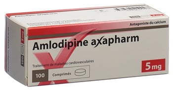 AMLODIPINE axapharm Tabl 5 mg Blist 100 Stk | Coop Vitality Apotheke
