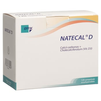 NATECAL D Schmelztabl Ds 120 Stk | Coop Vitality Apotheke