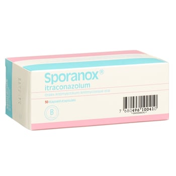 Sporanox Kaps 100 mg Blist 30 Stk | Coop Vitality Apotheke