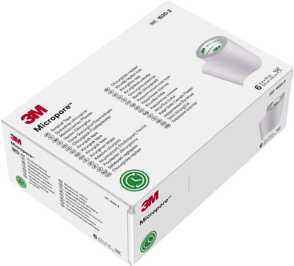 MICROPORE Rollenpflaster ohne Dispenser