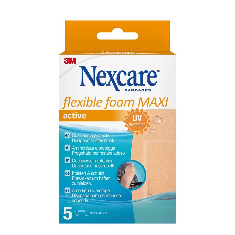 NEXCARE Flexible Foam Maxi Active, Hauptbild