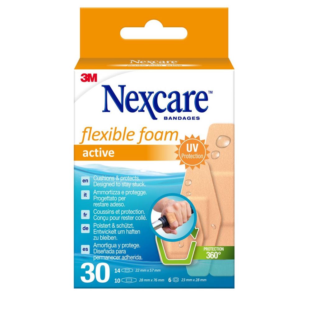 NEXCARE pansements flexible foam active