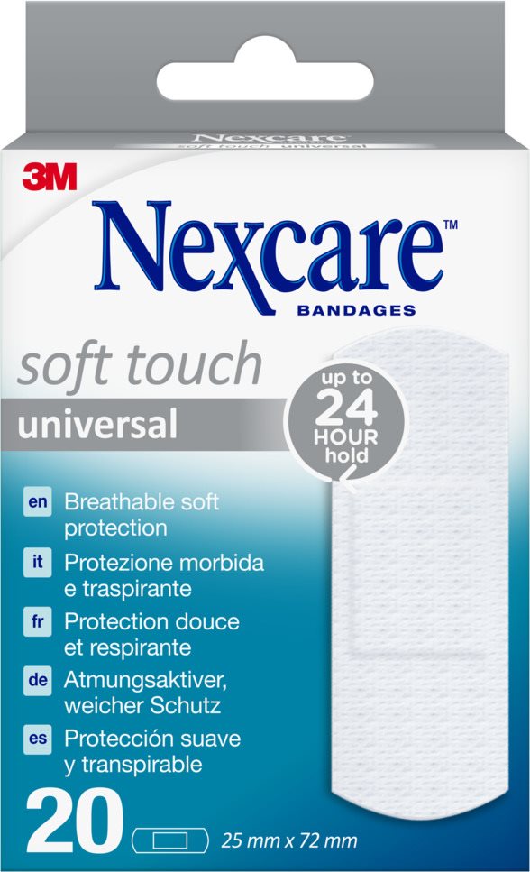 NEXCARE Soft Touch universal pansements, image principale