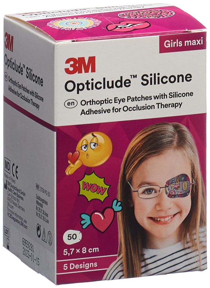 OPTICLUDE Silicone Augenverband