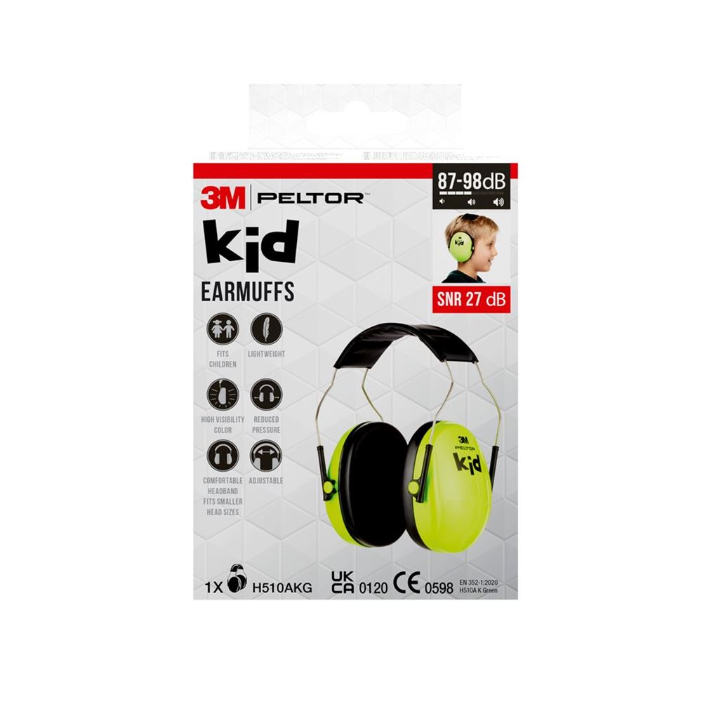 PELTOR Peltor casque antibruit pour enfants, image principale
