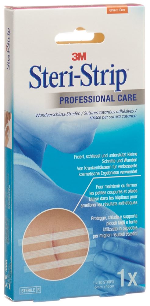 STERI 6x100mm blanc renforcé 10 pce