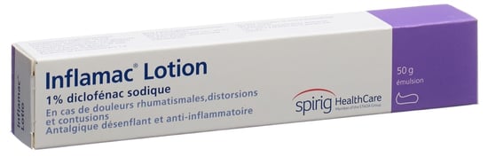 INFLAMAC Lotio Emuls 1 % Tb 50 g | Coop Vitality Apotheke