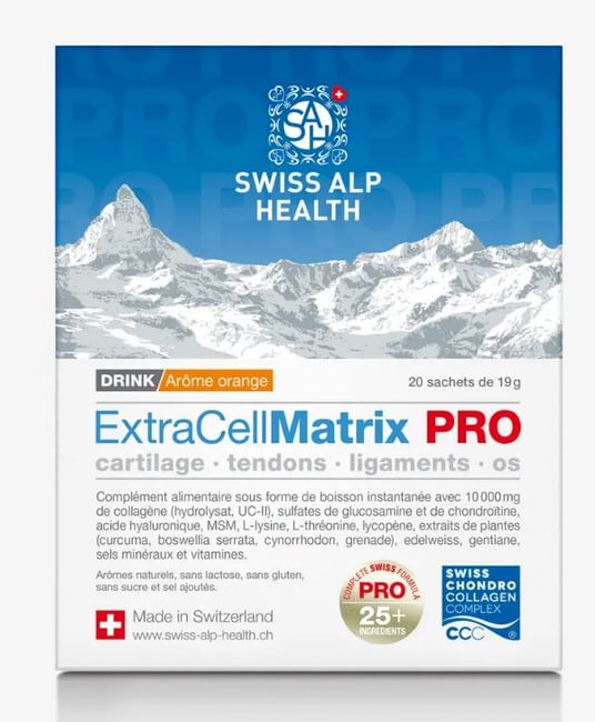 EXTRA CELL Extra Cell Matrix PRO Drink pour cartilage tendons ligaments ...