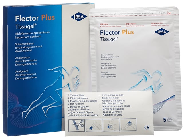 FLECTOR Plus Tissugel Pfl Btl 10 Stk | Coop Vitality Apotheke