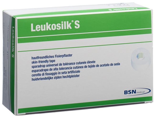 LEUKOSILK Heftpflaster24 Stück, 9.2mx1.25cm, weiss