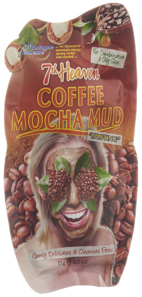 7th Heaven Coffee Mocha Mud Maske, Hauptbild