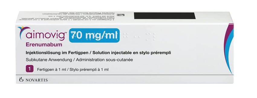 AIMOVIG Inj Lös 70 mg/ml Fertigpen Fertpen 1 ml | Coop Vitality Apotheke