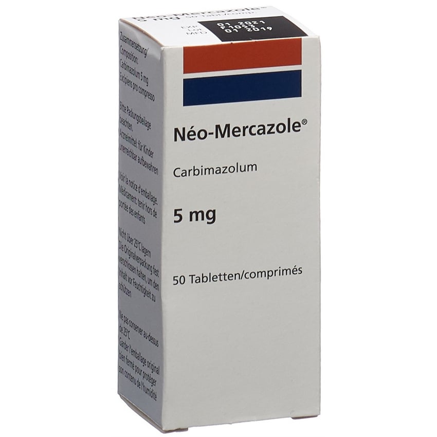 NEOMERCAZOLE Tabl 5 mg Ds 50 Stk Coop Vitality Apotheke