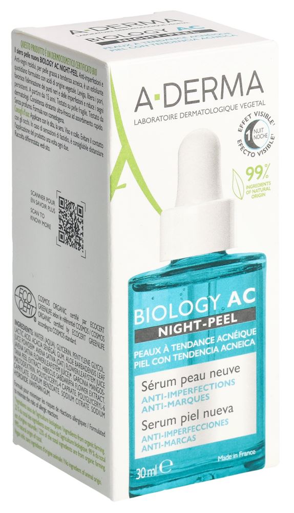 A-DERMA BIOLOGY AC Peeling Serum