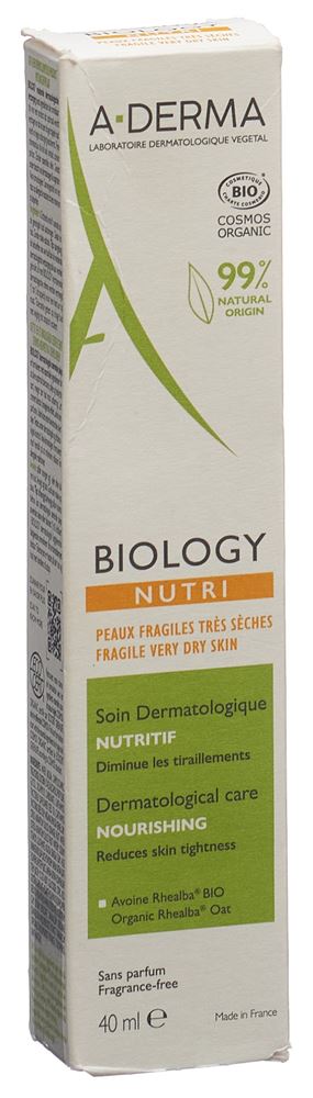 A-DERMA BIOLOGY Nutritive Creme